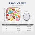 thumbnail image 3 of Haiem Color Donut Car Windshield Sun Shade (2 Pieces) Foldable Windshield Sun Shade Car Accessories for Truck SUV Pickup-Medium, 3 of 7