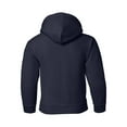 thumbnail image 3 of Gildan - Heavy Blend Youth Hooded Sweatshirt - 18500B - Navy - Size: S, 3 of 3