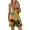 Brown jumpsuits women dressy, variant on Summer Saving Wycnly Jumpsuits for Women Dressy Beach Spaghetti Strap Short Overalls Loose Wide Leg Pocket Jumpsuits Summer Round Neck Sleeveless Sunflower Print Mini Trendy Rompers Light Blue xxl