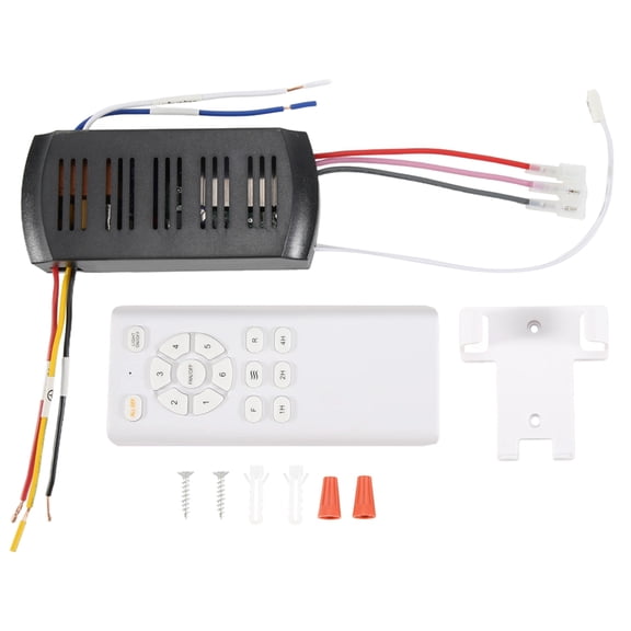 Frequency Conversion Ceiling Fan Remote Control Kit Light High Voltage 6-Speed Remote Receiver Controller
