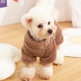 thumbnail image 3 of Mosey Cozy Winter Dog Clothes with Traction Ring 4-Legged Double Sided Thick Long Plush High Collar Warm Pet Clothes, 3 of 8