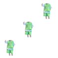 thumbnail image 2 of Sonducket 2 uds. Ropa deportiva de moda con letras, Jersey, camiseta de manga corta, ropa estampada, ropa informal, ropa de calle verde Type1 NO1, 2 of 6