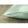 thumbnail image 5 of 100% Silk Pillowcase for Hair Zippered Luxury 25 Momme Mulberry Silk Charmeuse Silk on Both Sides of Cover -Gift Wrapped- (Standard, Mint Green), 5 of 6