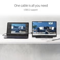 thumbnail image 3 of ASUS ZenScreen 15.6” 1080P Portable Monitor (MB166B)-Full HD,IPS, USB3.2, Anti-glare surface, USB-powered, Flicker Free, Blue Light Filter, Tripod Mountable, Protective Sleeve , BLACK, 3 of 5