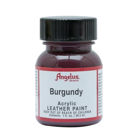 UPC: 0086366710609 | Angelus® Acrylic Leather Paint 1 oz. Burgundy