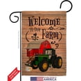 thumbnail image 2 of Angeleno Heritage H137013-BO Welcome to our Farm Country Living Primitive 28 x 40 in. Double-Sided Decorative Vertical House Flags for Decoration Banner Garden Yard Gift, 2 of 3