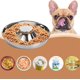 thumbnail image 5 of Bol de acero inoxidable Bol lento para perros Bol antideslizante para comida y agua Bol para destete para perros pequeños medianos y grandes gatos y cachorros, 5 of 8