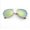 M, variant on Mens Womens Vintage Sunglasses Metal Frame Resin Lens Stylish Eyewear Fashionable Sun Glasses Eye Protection Shades Great Gift for Her and Him