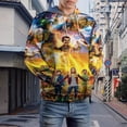 thumbnail image 5 of Goosebumps Hoodie 3D Print Pullover Hooded Long Sleeve Sweatshirts Tops Blouse with Pocket for Mens Womens, 5 of 6