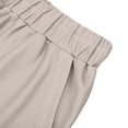thumbnail image 6 of Boys Clothes 2-Piece Casual Street Style Beige Kids Short Sleeve Shirts and Shorts Sets Teen Boys Summer Outfits 8-9 Years, 6 of 8