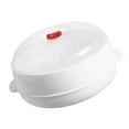 thumbnail image 2 of Microwave Food Steamer Professional Rice Fish Steamer Kitchen Cooking Steamer, 2 of 8