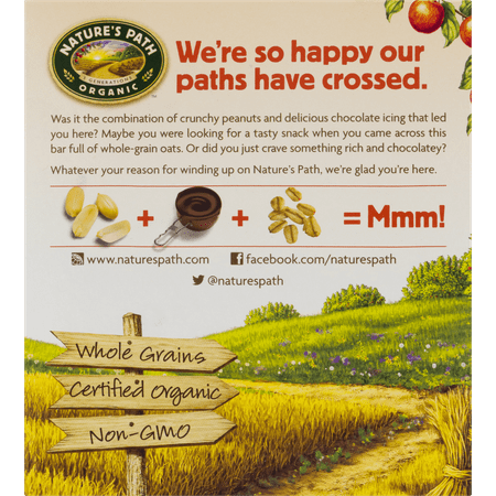 Natures Path Organic Granola Bars Peanut Choco 5 ea