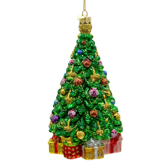 Kurt Adler 7.5-Inch Bellissimo Glass Christmas Tree Ornament