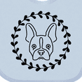 thumbnail image 4 of Inktastic Boston Terrier Dog Gift Idea Girls Baby Bib, 4 of 4