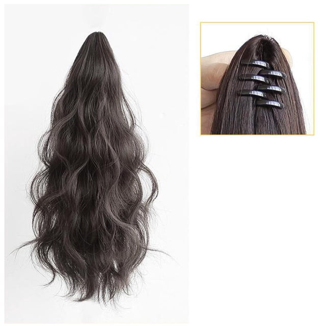 Curly Ponytail Extensions Hair Hairpiece Drawstring On Hair PonyTail GX X3A2