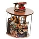 thumbnail image 3 of Kit de casa de muñecas en miniatura para armar en 3D, modelo de casa de muñecas Estilo A, 3 of 9