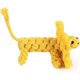 thumbnail image 4 of Juguetes masticables para perros y cachorros mordedores molestos mordedor bola cuerda entrenador dientes juguetes para perros pequeños medianos (león), 4 of 5