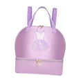 thumbnail image 2 of Kuntesetty Ballet Dance Backpack Cute Ballet Dance Bag for Sports Birthday Gift Dancing Purple, 2 of 9