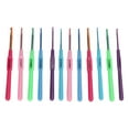 thumbnail image 2 of Crochet Hook Set,Crochet Hooks 12 Sizes Crochet Set Metal Crochet Hook Power Packed Performance, 2 of 14