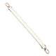 thumbnail image 5 of Correa de bolso corta para reemplazar el asa de la correa del bolso de mano Correa de bolso de hombro para hacer bolsos Blanco, 5 of 9