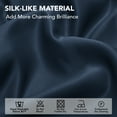thumbnail image 4 of Deconovo Total Blackout Curtains for Living Room, Thermal Insulated, 2 Panels, 52"x84", Navy Blue, 4 of 9
