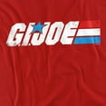 thumbnail image 2 of G.I. Joe Distressed Logo Unisex Adult T-Shirt, Red, Medium, 2 of 6