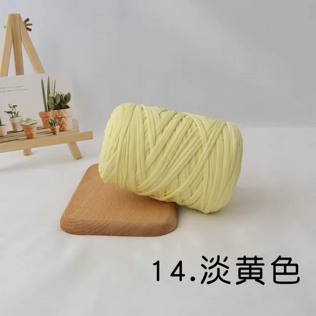 400g Thick Chunky T Shirt Yarn Crochet For Knitting DIY Blanket Purse Carpet Handbag Crochet Cloth Thread Yarn Solid Color