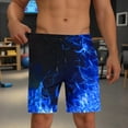 thumbnail image 7 of Men Swim Trunks with Compression Liner 7 Inch Inseam Board Shorts Bathing Suit with Pockets, 7 of 7