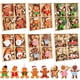 thumbnail image 2 of Colgantes de madera de Navidad, hombrecitos de jengibre, gnomos, adornos colgantes para árbol de Navidad 2024, decoraciones navideñas para el hogar, regalo de Año Nuevo, 2 of 5