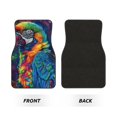 thumbnail image 7 of Salouo Vibrant Rainbow Parrot Fantasy for 4-Piece Floor Mats, Custom Fit Car Mats All-Weather Car Foot Mats Automotive Floor Mats for Cars, Trucks, SUVs, Vehicle Floor Liner, 7 of 7