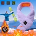 thumbnail image 1 of EGNMCR Camping & Hiking Heating Scarf USB Electric Heating Neck Protection Cold Invisible Zipper Scarf a scarf, 1 of 5