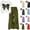 Army Green, variant on Two Piece Sets for Girls, Girls Clothing, Bow Printed Short Sleeve T-Shirt and Cargo Pants Outfits,Pink,9 Years