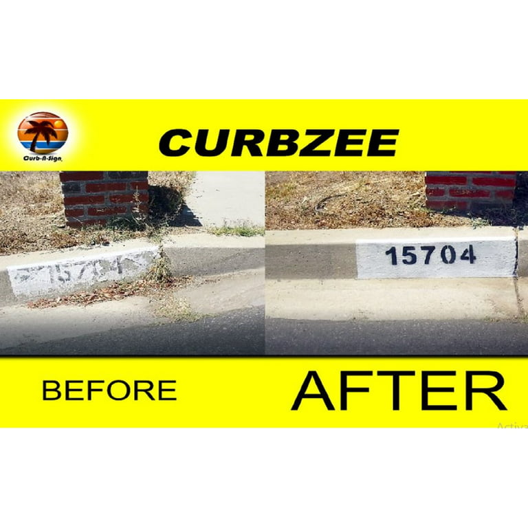 Curb Painting Stencils