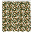 thumbnail image 3 of Ambesonne Botanical Shower Curtain, Exotic Summer Jungle, 69"Wx84"L, Multicolor, 3 of 3