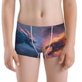 thumbnail image 5 of Yiaed Watercolor Sky Dragon Print Boys' Boxer Briefs Cotton Casual Stretch Comfort Boys Boxers - Kids Boxer Briefs Underwear for Boys (6-18)-X-Large, 5 of 5
