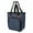 Denim Blue, variant on Yajisi Oxford Cloth Knitting Storage Bag, Portable Yarn Organizer for Crochet Needles, Sewing Supplies Tote Case for Crafting, Travel Knitting Project Carrier with Multiple Pockets - Denim Blue