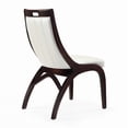 thumbnail image 5 of Danube Leatherette Dining Chair - Set of 2 in Pearl White, 5 of 8