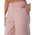 thumbnail image 6 of Celebrity Pink Women's and Women's Plus Wide Leg Cargo Pants, Sizes XS-4X, 6 of 12