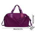 thumbnail image 2 of Vaidha Travel Duffel Bags, Woman Travel Bag Big Capacity Hand Luggage Bag Classic Pure Color Tote Bag Shoulder Body Bag Sport Yoga Weekend Bag, 2 of 2