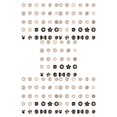 thumbnail image 3 of Sonducket 30Pcs Buttons Anti-Exposure Fixed Seam-Free Girls Supplies Clothing Teenagers Accessories Fashion Brooch Sewing-free Type2, 3 of 3