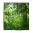 thumbnail image 1 of POPCreation Woods Shower Curtain Waterproof Bathroom Shower Curtain 60x72 inches, 1 of 3