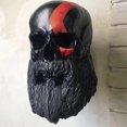 thumbnail image 2 of Motorcycle Helmet Skull Wall Mount Holder, Resin Craft Support, 2 of 5