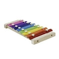 thumbnail image 4 of PENGXIANG 8-Note Colorful Xylophone Glockenspiel with Wooden Mallets Percussion Musical Instrument Toy Gift for Kids Children, 4 of 7