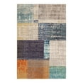 thumbnail image 3 of Unique Loom Vivid Collection Area Rug - Hyderabad (5' 3" x 8' Rectangle Multi/Beige), 3 of 7