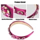 thumbnail image 3 of Bling Rhinestone Diadema Vintage Flores Rhinestone Rose Red Satin Wide Edge Diadema para mujer 5.12 x1.18, 3 of 7