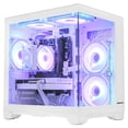 thumbnail image 5 of Hoengager King Gaming PC AMD Ryzen 5 5500 6-Core 3.6 GHz,Radeon RX 6500 XT 4GB, 16GB DDR4 ,1TB PCIe SSD ,ARGB Software, Windows 11 Prebuilt PC-White, 5 of 15