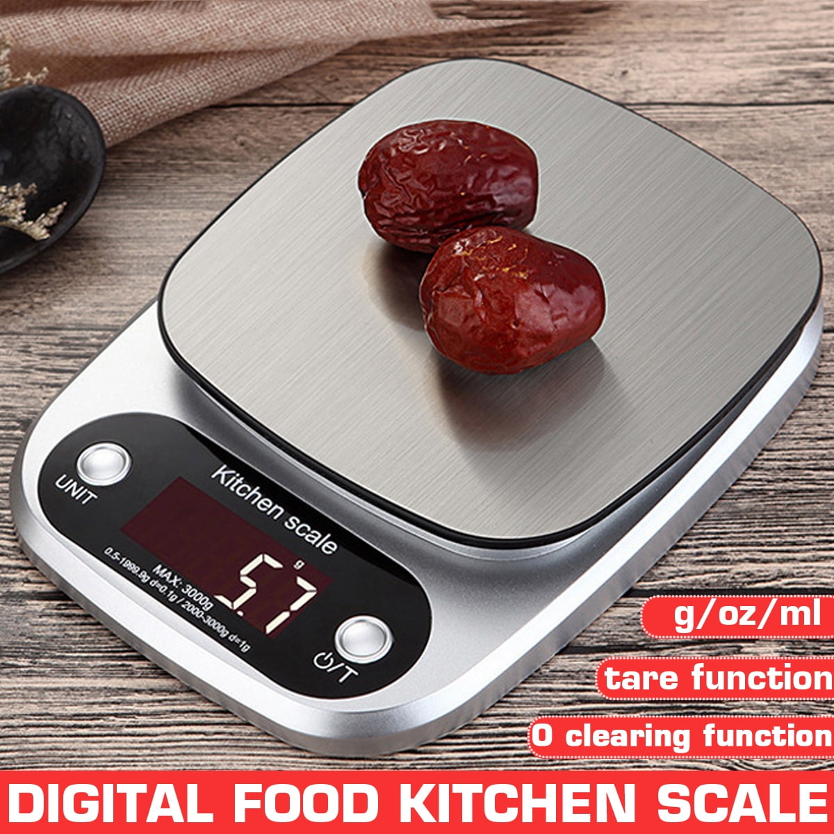 10kg/1g LCD Electronic Kitchen Scales Household Balance Cooking Measure