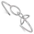 thumbnail image 1 of 925 Sterling Silver Cuff Bangle Bracelet, 1 of 6