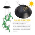 thumbnail image 3 of 1 Uds., colibrí LED para exteriores, carillón de viento LED colorido, luz Solar para paisaje, patio, jardín, luz LED de carillón de viento, 3 of 5