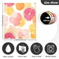 thumbnail image 5 of Yayeee Magnetic Dishwasher Cover for The Front Decoration Home Kitchen Machine Sticker Protector, Pink Floral Orange, 5 of 6